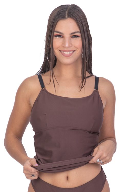 Tankini Bertha Cocoa