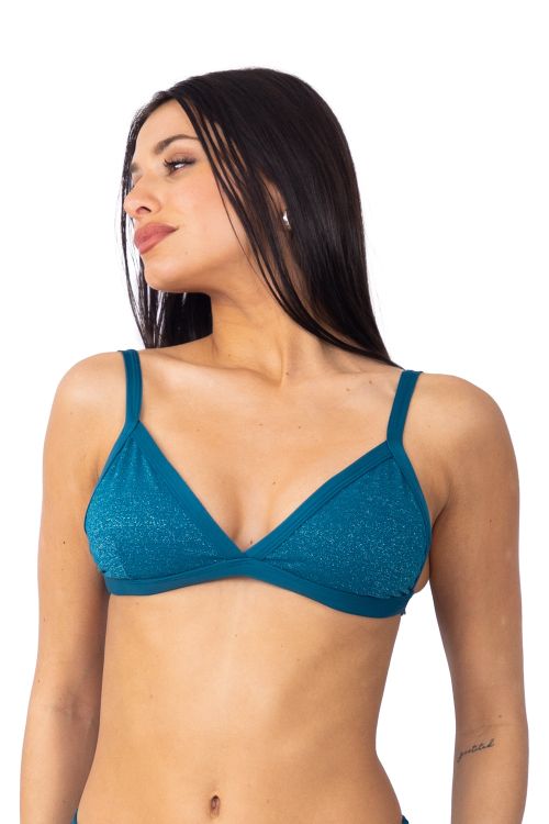 Triangulo Rufina Glitter Oceano