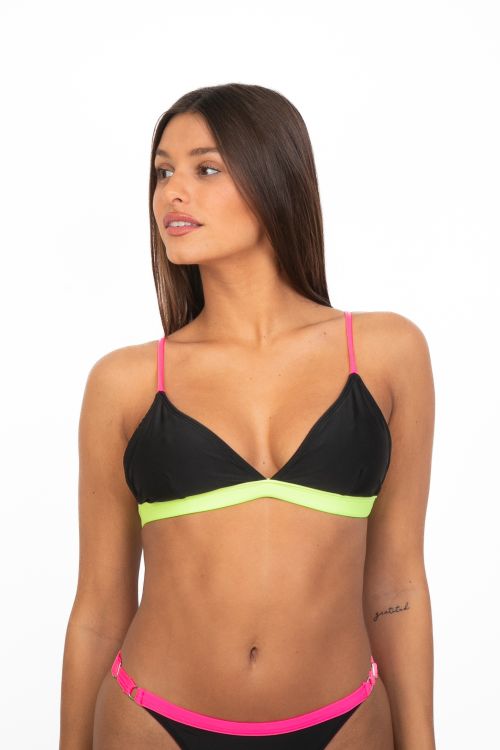 Triangulo Cami Black Pink