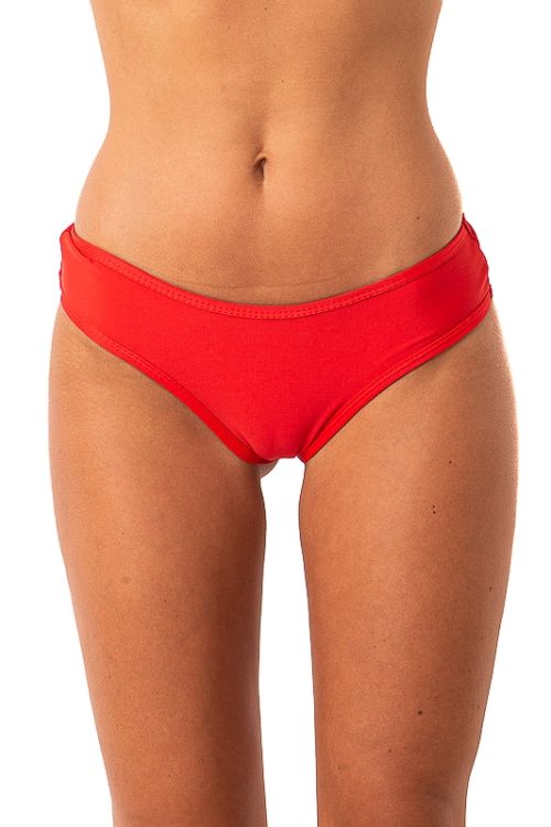 Culotteless con ribetes Chic Red