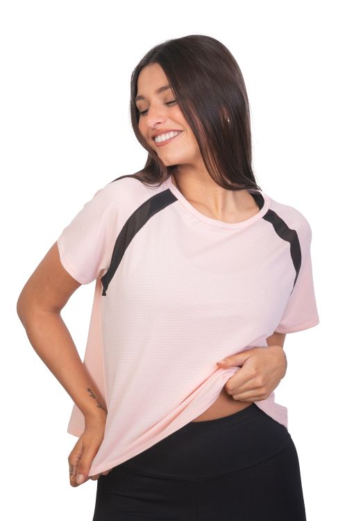 Remera Ruffle Light Pink